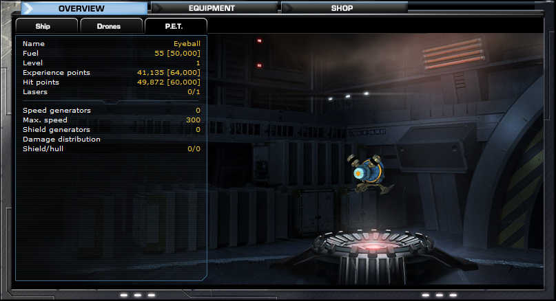 баг в Dark Orbit Reloaded